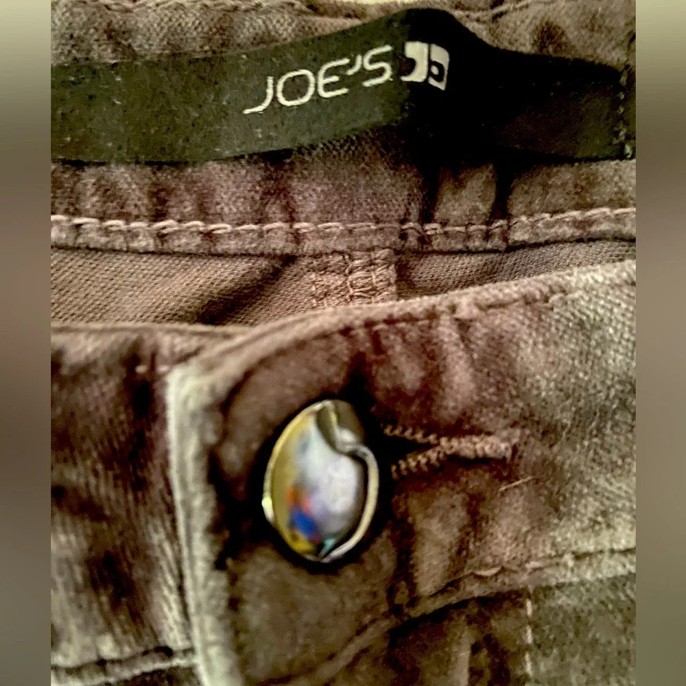 NWOT VTG Joe's Jeans The Skinny Velvet Pants Size 28 - Picture 7 of 11